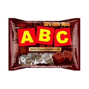롯데 ABC 초콜릿 187g (대)