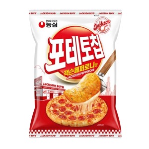 농심 포테토칩 잭슨페퍼로니맛 50g