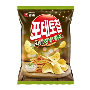 농심 포테토칩 먹태청양마요맛 50g