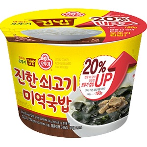 오뚜기 진한 쇠고기 미역국밥 314g