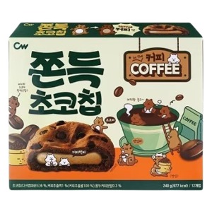 청우 쫀득초코칩 커피 240g [찰떡궁합]